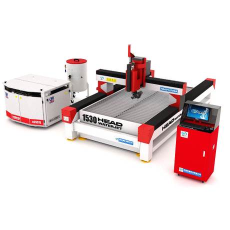 Los mejores precios de la máquina de corte por chorro de agua CNC de 1500 * 3000 mm